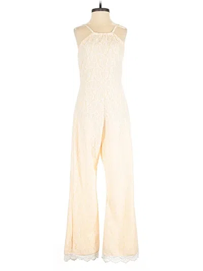 Pre-owned Unbranded Jumpsuit In White