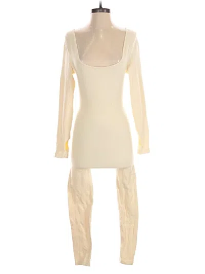 Pre-owned Unbranded Jumpsuit In White