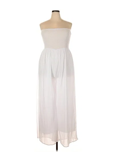 Pre-owned Unbranded Jumpsuit In White