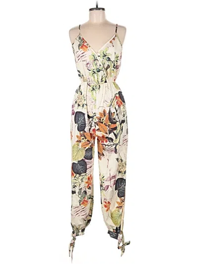 Pre-owned Unbranded Jumpsuit In White