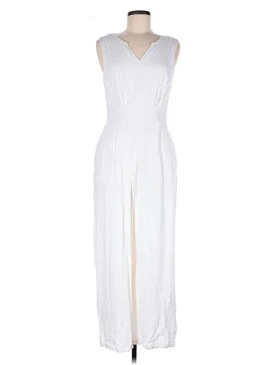 Pre-owned Unbranded Jumpsuit In White