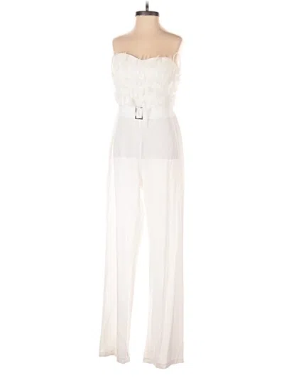 Pre-owned Unbranded Jumpsuit In White