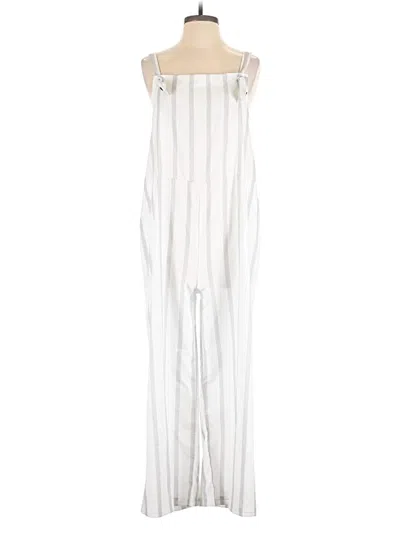 Pre-owned Unbranded Jumpsuit In White
