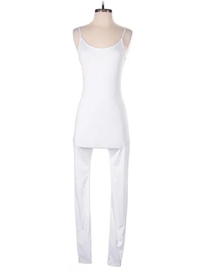 Pre-owned Unbranded Jumpsuit In White