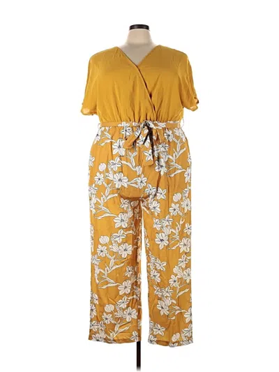 Pre-owned Unbranded Jumpsuit In Yellow