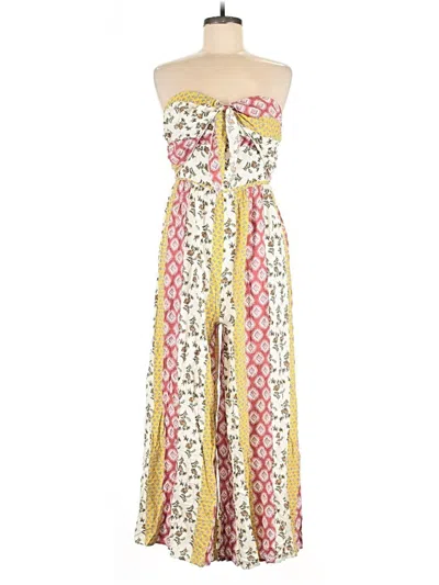 Pre-owned Unbranded Jumpsuit In Yellow