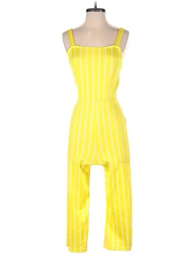 Pre-owned Unbranded Jumpsuit In Yellow
