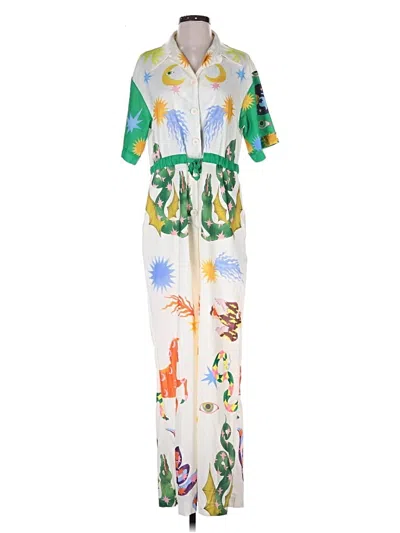 Pre-owned Unbranded Jumpsuit In Yellow