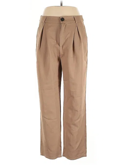 Pre-owned Unbranded Khaki Pant In Brown