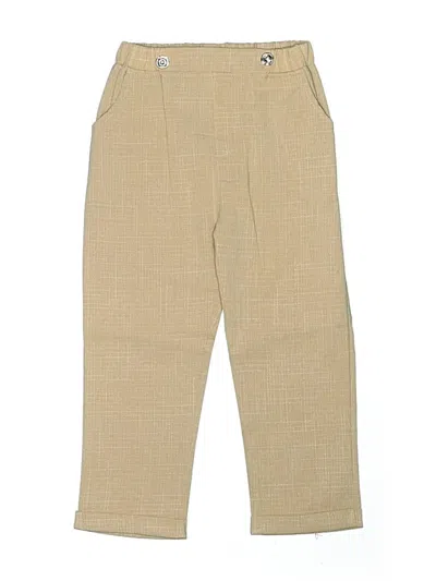 Pre-owned Unbranded Kids' Khaki Pant In Tan