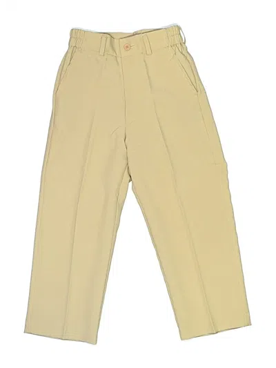 Pre-owned Unbranded Kids' Khaki Pant In Yellow