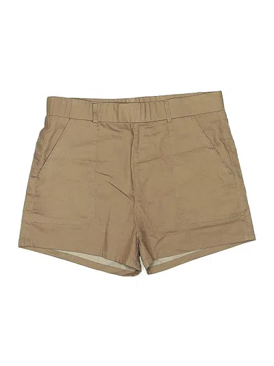 Pre-owned Unbranded Khaki Shorts In Brown