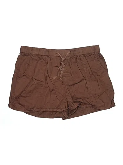 Pre-owned Unbranded Khaki Shorts In Brown