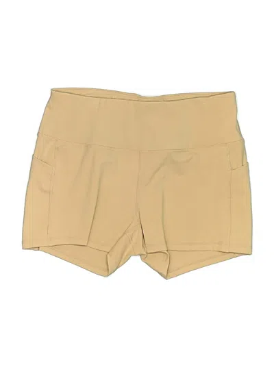 Pre-owned Unbranded Khaki Shorts In Brown