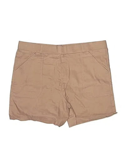 Pre-owned Unbranded Khaki Shorts In Brown