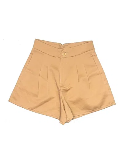 Pre-owned Unbranded Khaki Shorts In Tan