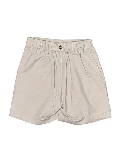 Pre-owned Unbranded Kids' Khaki Shorts In Tan