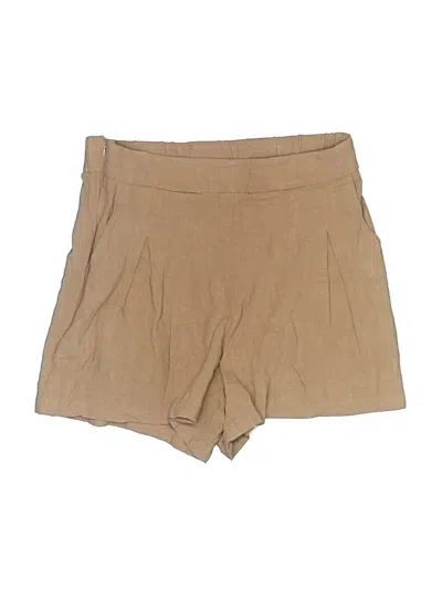 Pre-owned Unbranded Khaki Shorts In Tan