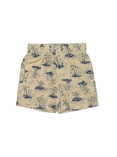Pre-owned Unbranded Kids' Khaki Shorts In Tan