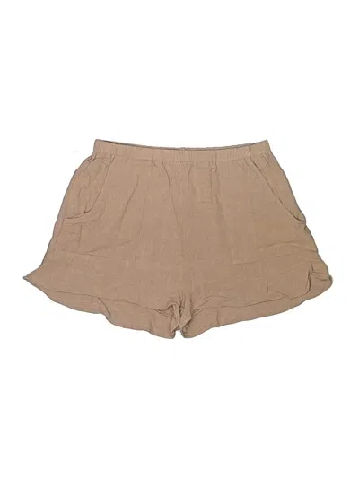 Pre-owned Unbranded Khaki Shorts In Tan