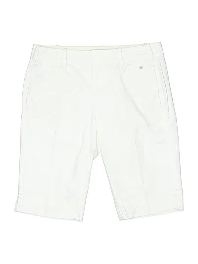 Pre-owned Unbranded Khaki Shorts In White