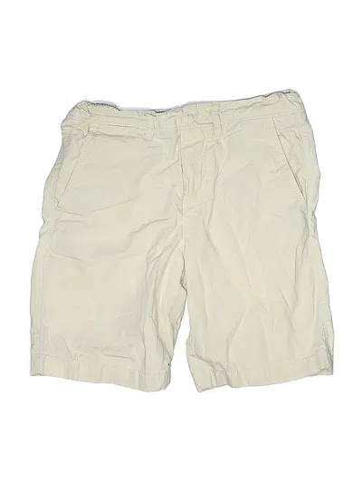 Pre-owned Unbranded Kids' Khaki Shorts In White