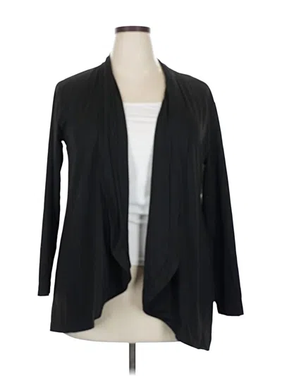 Pre-owned Unbranded Kimono In Black