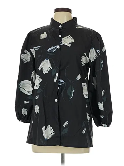 Pre-owned Unbranded Kimono In Black