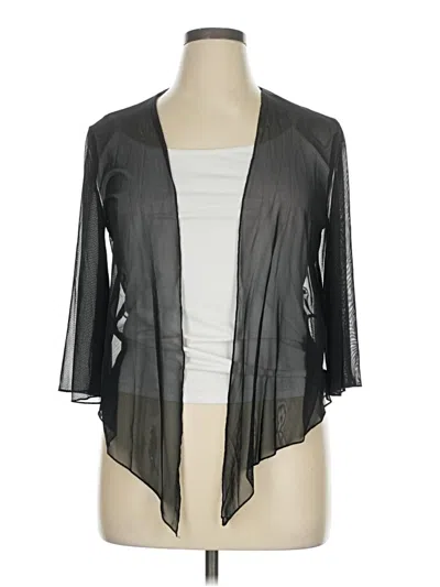 Pre-owned Unbranded Kimono In Black