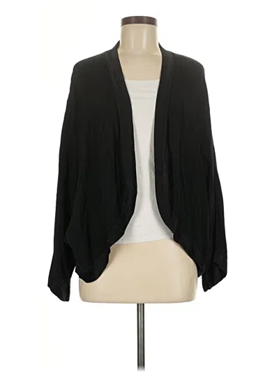 Pre-owned Unbranded Kimono In Black