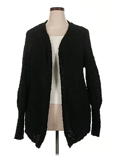 Pre-owned Unbranded Kimono In Black