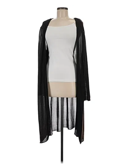 Pre-owned Unbranded Kimono In Black