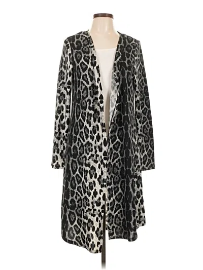 Pre-owned Unbranded Kimono In Black