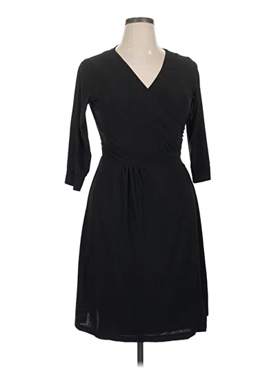 Pre-owned Unbranded Kimono In Black