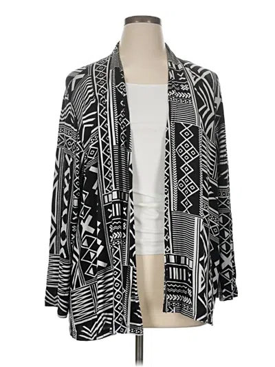 Pre-owned Unbranded Kimono In Black