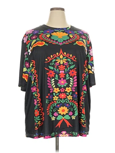 Pre-owned Unbranded Kimono In Black