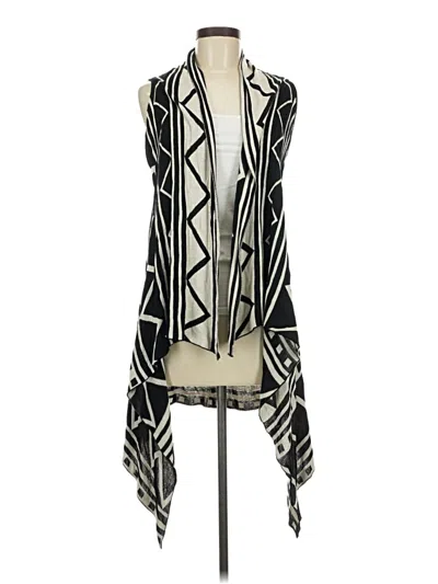 Pre-owned Unbranded Kimono In Black