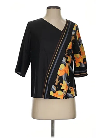 Pre-owned Unbranded Kimono In Black