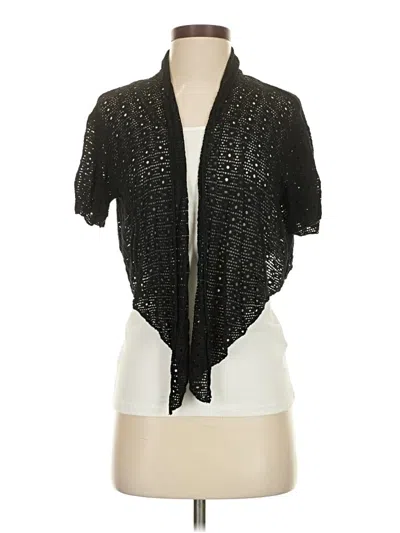 Pre-owned Unbranded Kimono In Black
