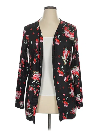 Pre-owned Unbranded Kimono In Black