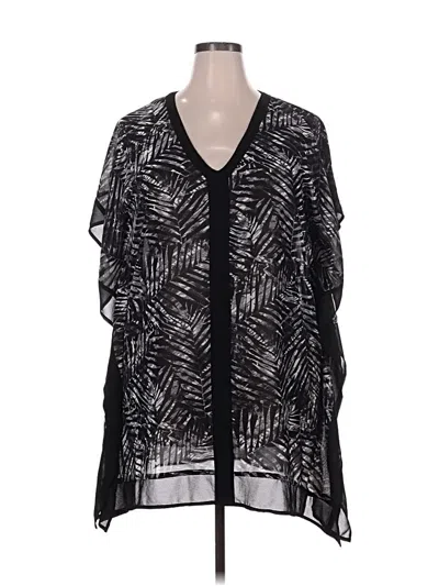Pre-owned Unbranded Kimono In Black