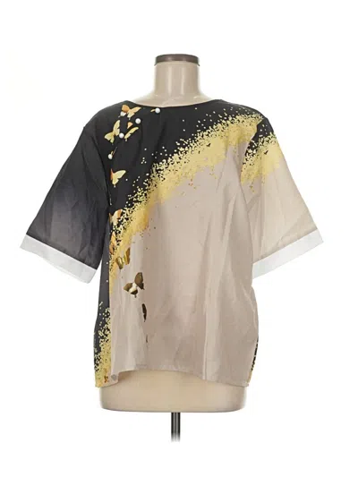 Pre-owned Unbranded Kimono In Black