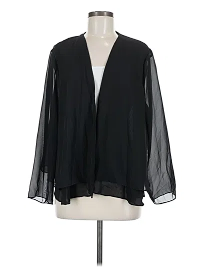 Pre-owned Unbranded Kimono In Black