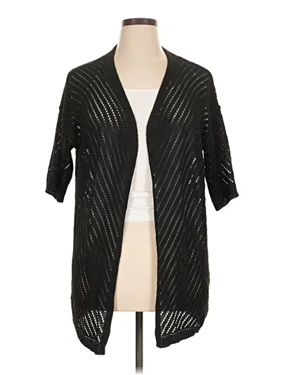 Pre-owned Unbranded Kimono In Black