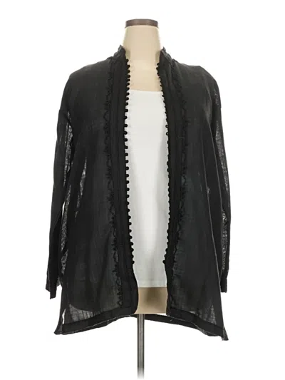 Pre-owned Unbranded Kimono In Black