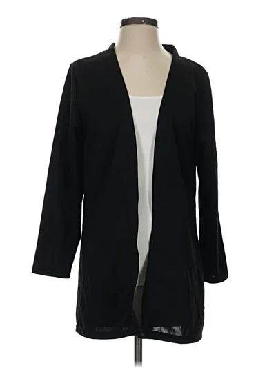 Pre-owned Unbranded Kimono In Black
