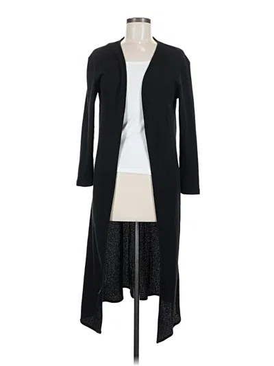 Pre-owned Unbranded Kimono In Black