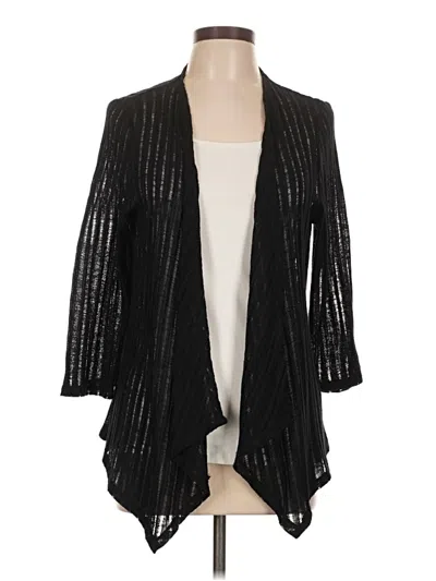 Pre-owned Unbranded Kimono In Black
