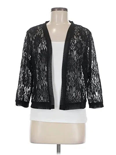 Pre-owned Unbranded Kimono In Black
