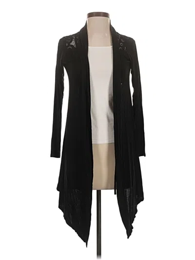 Pre-owned Unbranded Kimono In Black